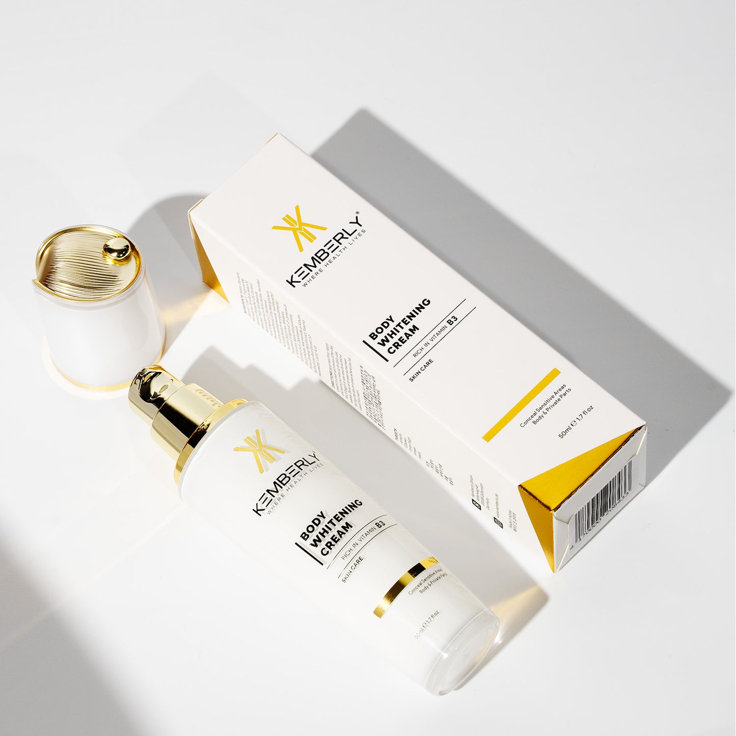 Kemberly Pflegecreme für empfindliche Zonen & Hautbildverfeinerung - Kemberly® GmbH