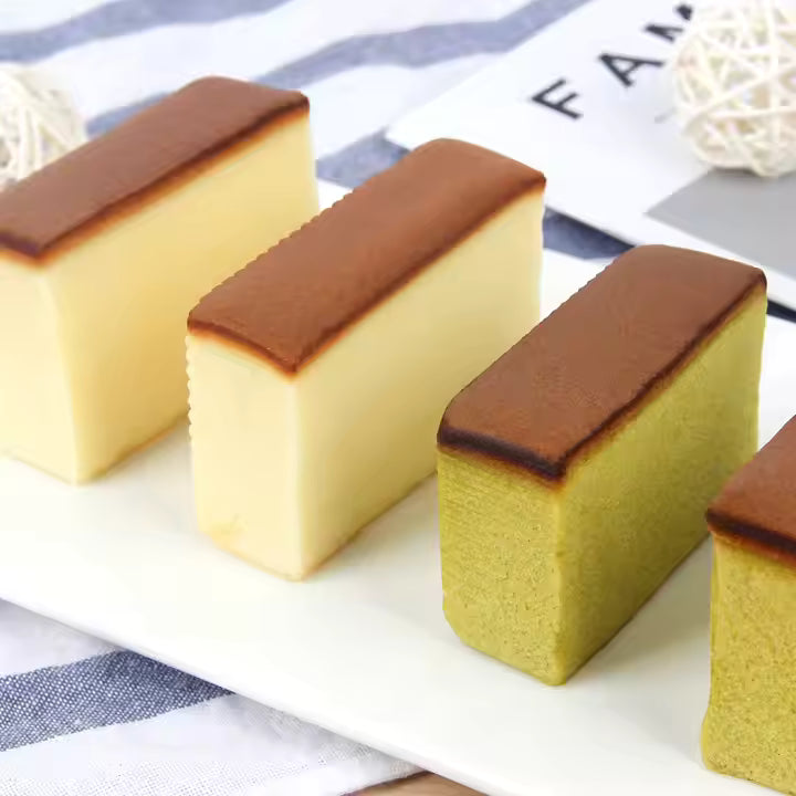 Aji Hokkaido Milchkuchen (10 Stück) – Japanischer Castella-Kuchen mit feinem Milchgeschmack, 330 g - Kemberly® GmbH