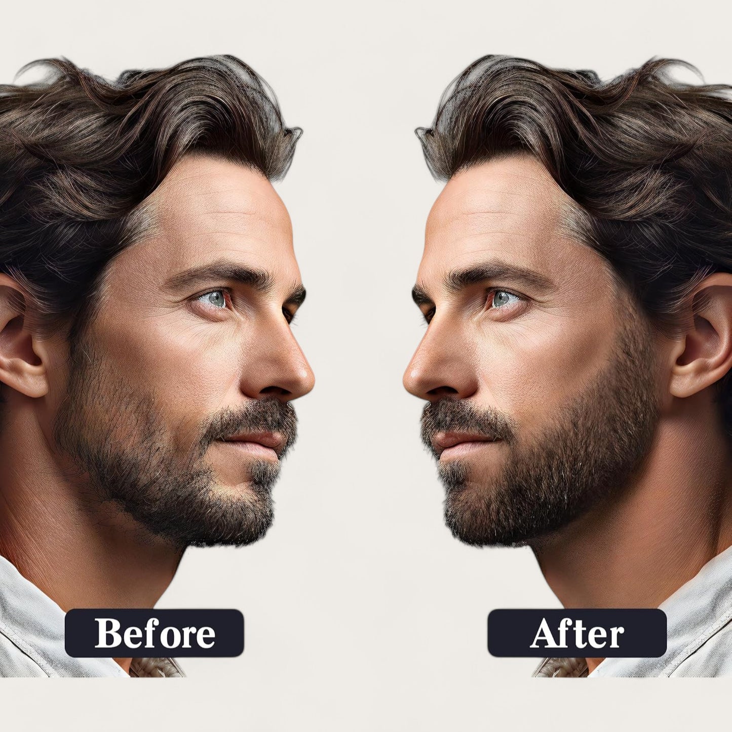 Männer Bart Pflege Kit – Bartfüllstift für einen perfekten, vollen Bart, Beard Filler Penkit - Kemberly® GmbH