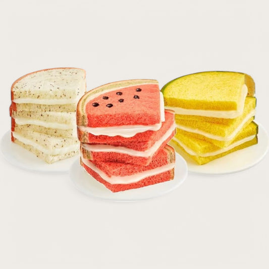 Koreanischer Kuchen mit Wassermelone, Cantaloupe oder Drachenfrucht - Kemberly® GmbH