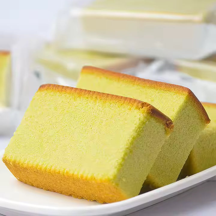 Aji Hokkaido Milchkuchen (10 Stück) – Japanischer Castella-Kuchen mit feinem Milchgeschmack, 330 g - Kemberly® GmbH