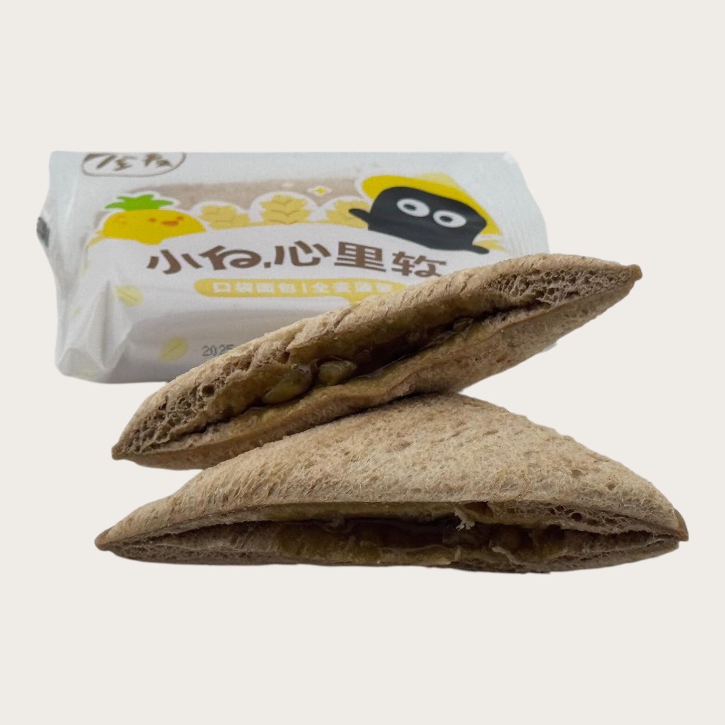 Vollkorn-Ananas-Sandwich (50 g) | Fluffiger Snack mit Fruchtfüllung
