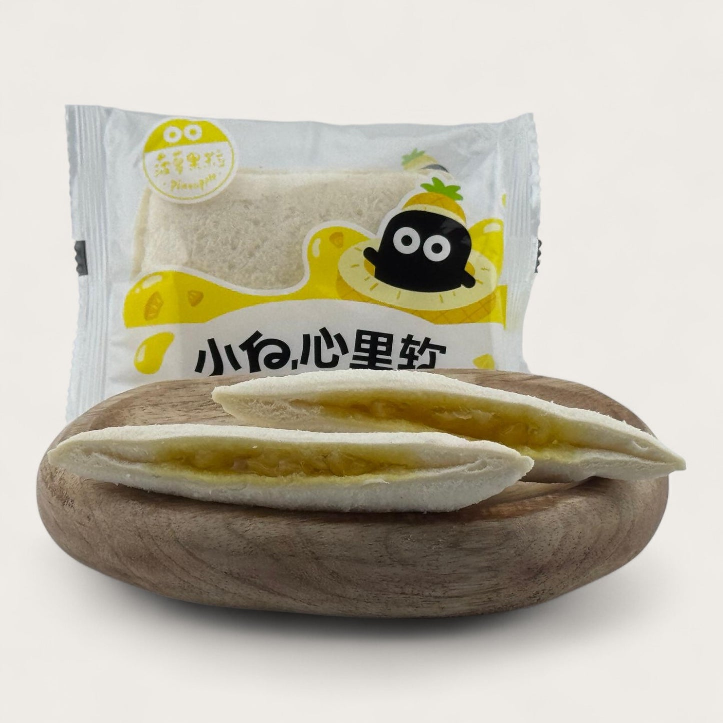 Ananas-Sandwich – Weiches Brot mit fruchtiger Ananasfüllung & Stückchen (50 g)