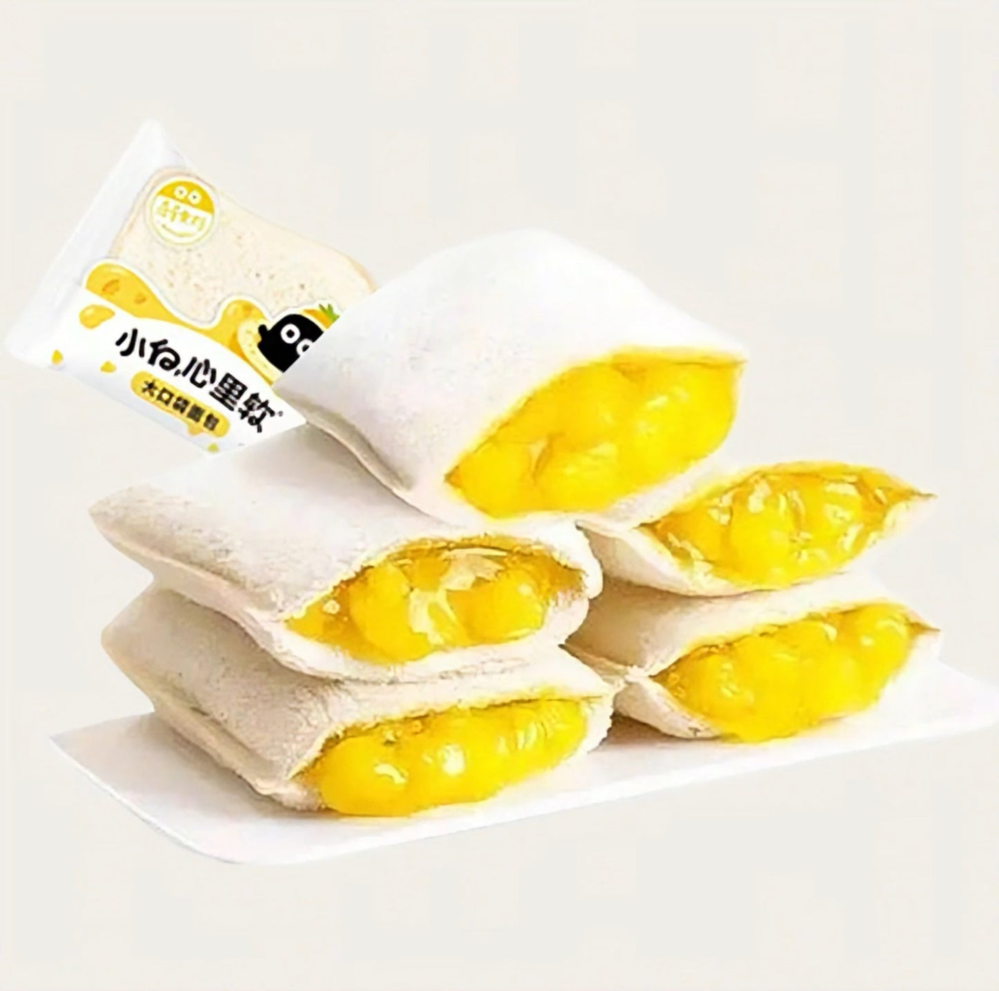 Ananas-Sandwich – Weiches Brot mit fruchtiger Ananasfüllung & Stückchen (50 g)