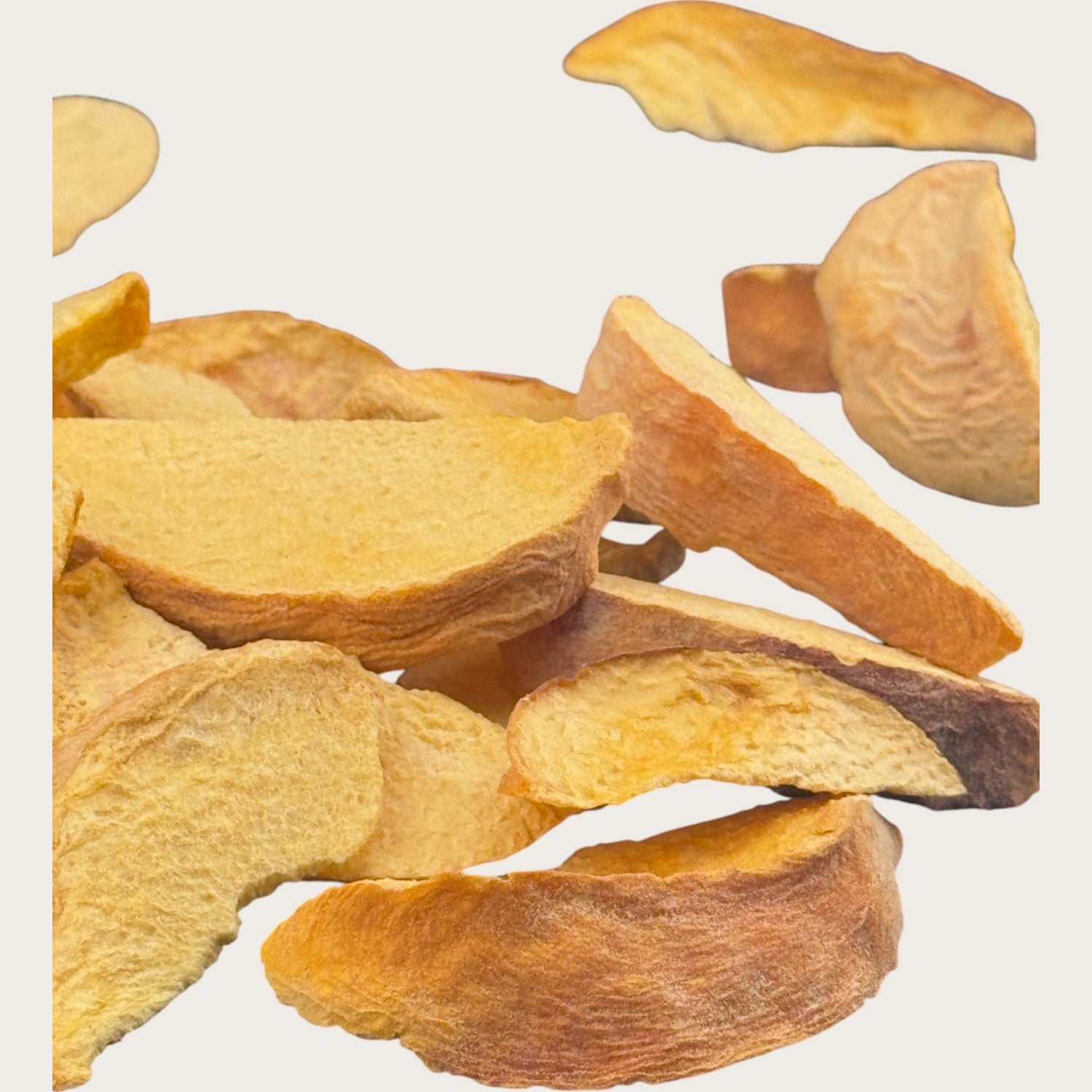 Gefriergetrockneter Gelber Pfirsich – Fruchtig, Knusprig, Natürlich! - Kemberly® GmbH