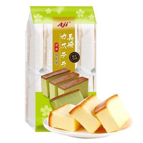 Aji Hokkaido Milchkuchen (10 Stück) – Japanischer Castella-Kuchen mit feinem Milchgeschmack, 330 g - Kemberly® GmbH