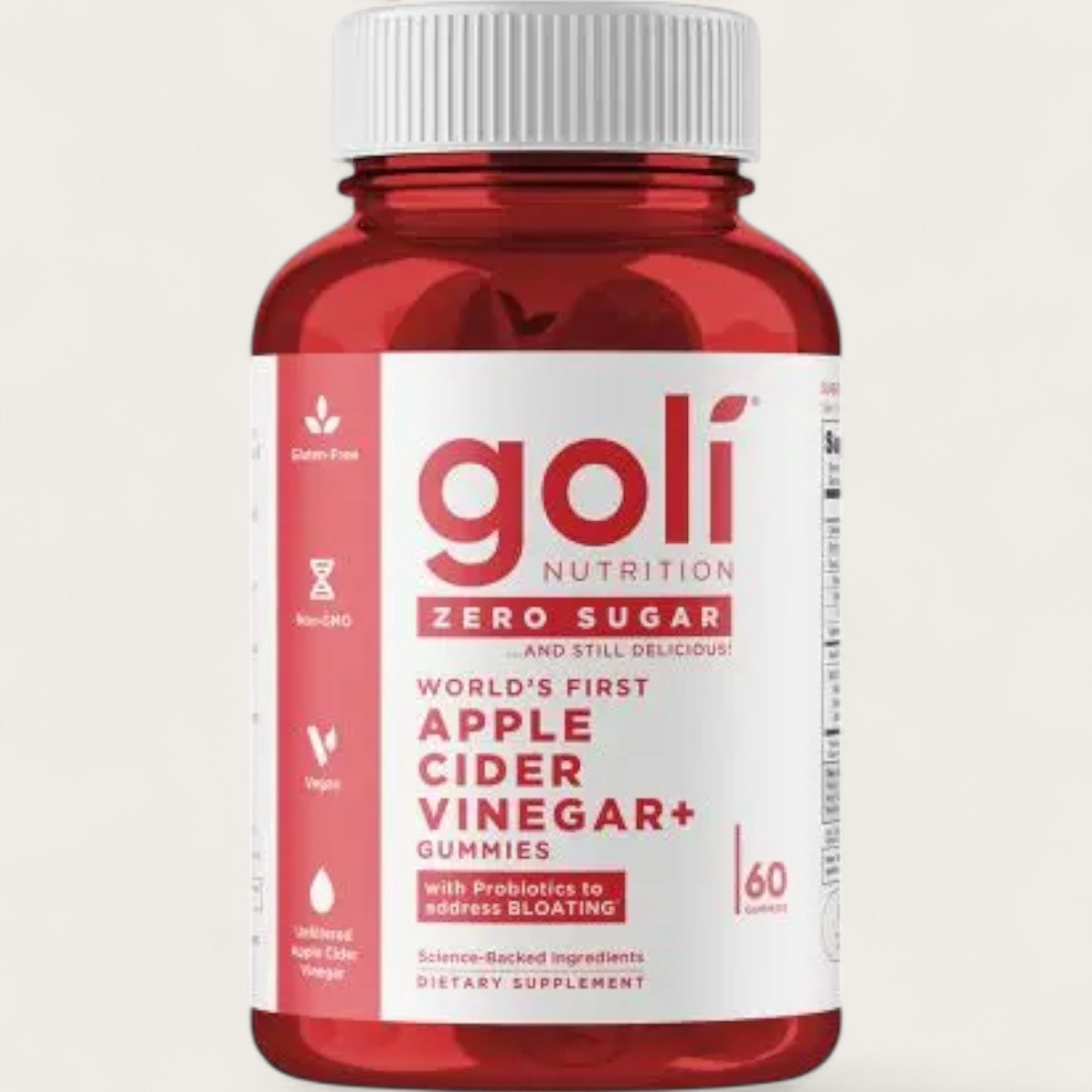 Goli® Apfelessig Gummies Zuckerfrei mit B12 & Probiotika (60 Stk) - Kemberly® GmbH