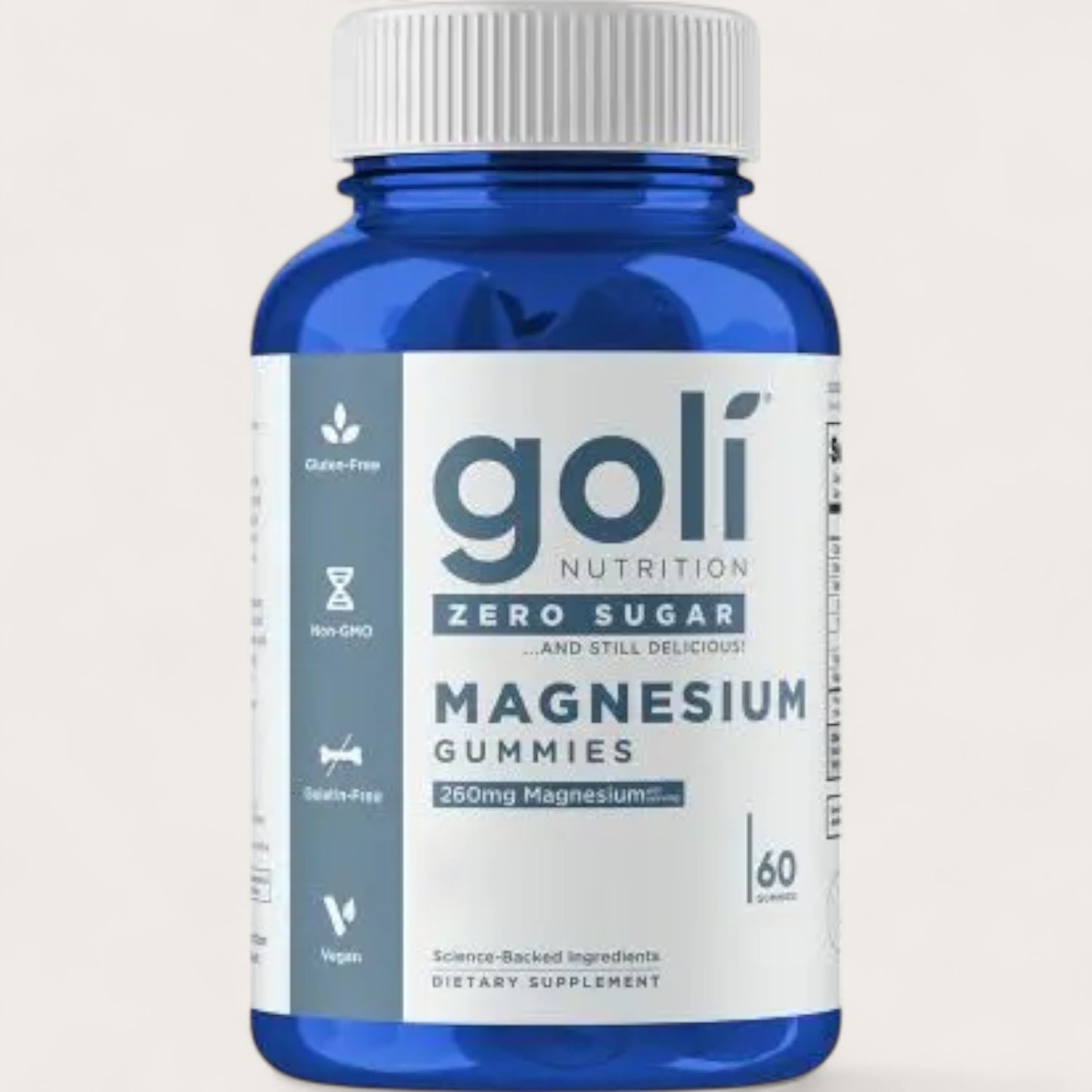 Goli Nutrition® Magnesium Gummies – Zero Sugar (60 Stück) - Kemberly® GmbH
