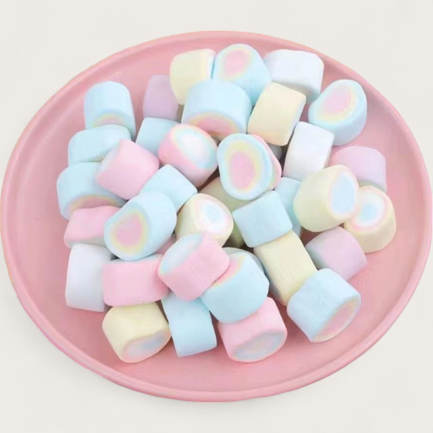 Bunte Marshmallows – Halal, mit Rindergelatine, 150 g | Glutenfrei, Fettfrei - Kemberly® GmbH