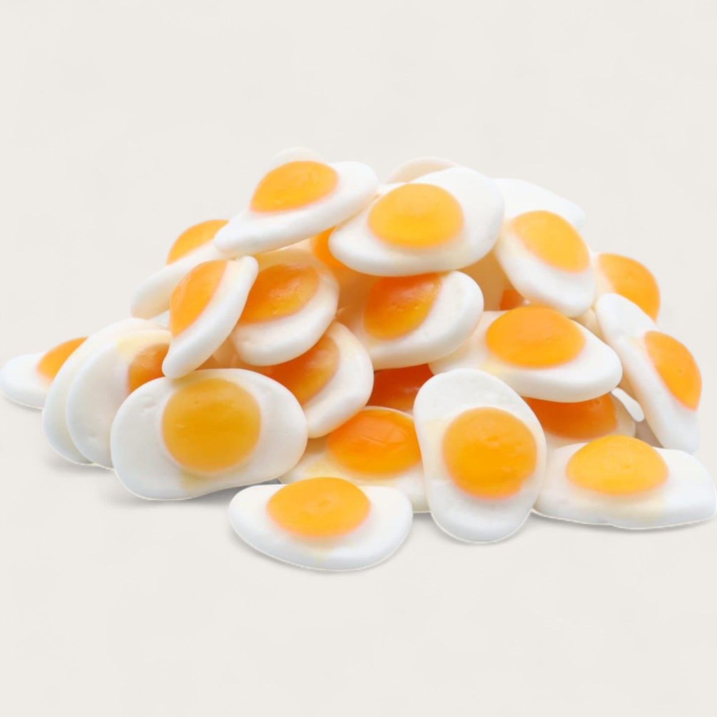 Spiegeleier Fruchtgummi – Halal, Vanille, gluten- & laktosefrei, 300g - Kemberly® GmbH