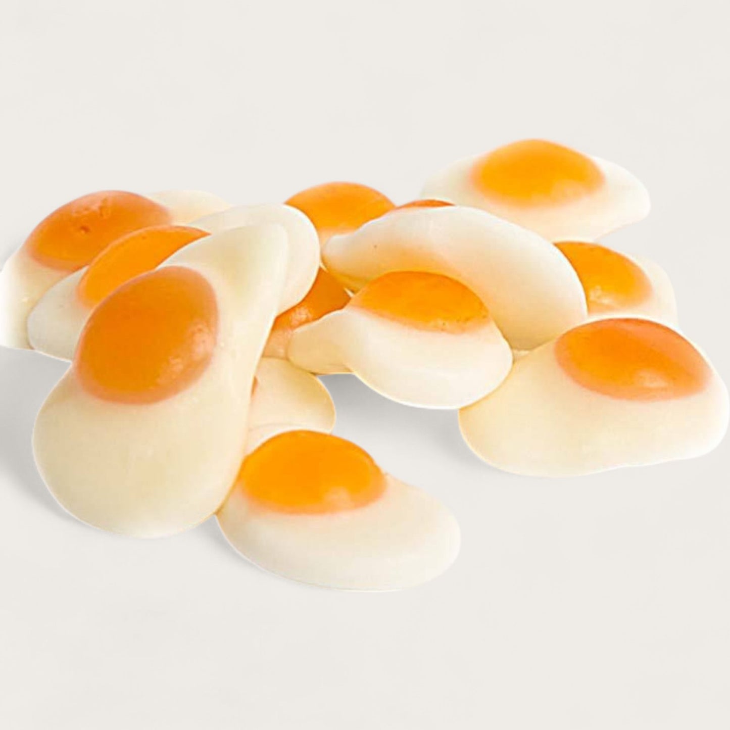 Spiegeleier Fruchtgummi – Halal, Vanille, gluten- & laktosefrei, 300g - Kemberly® GmbH