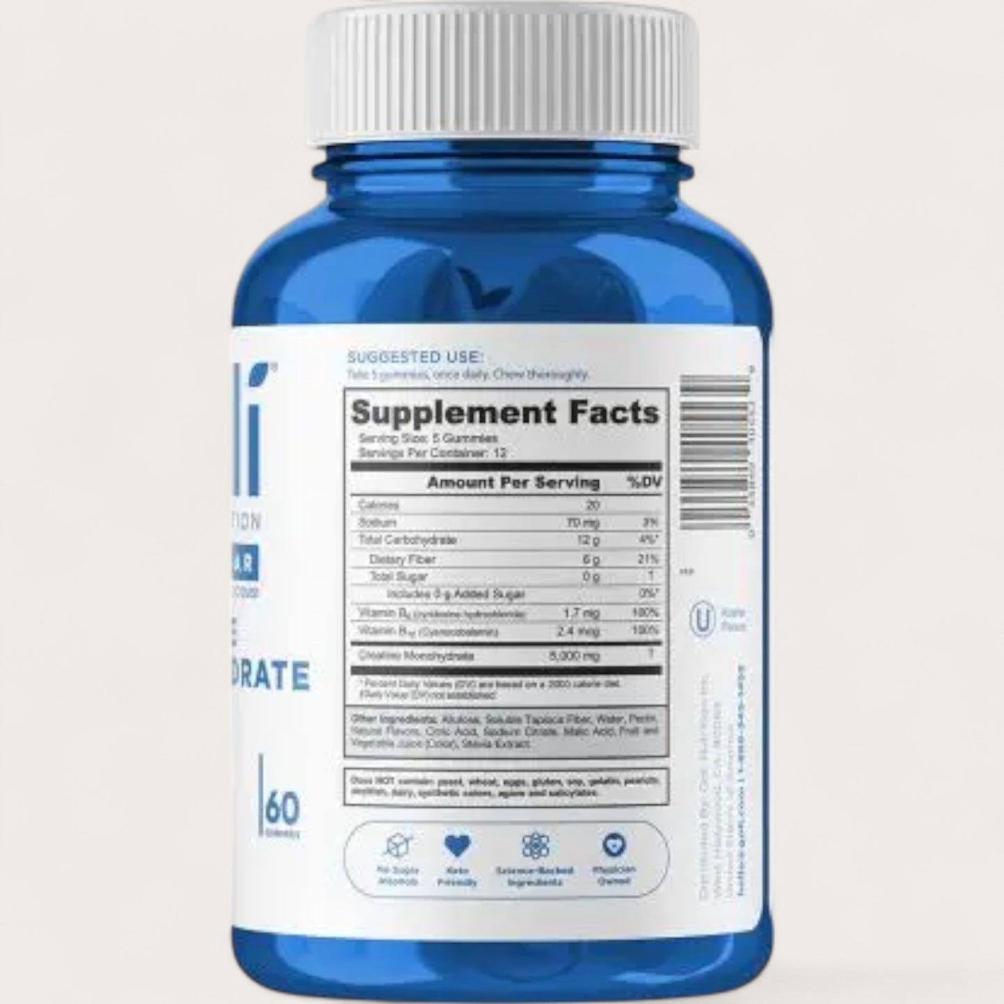 Goli Nutrition® Kreatin Monohydrat – Zero Sugar Gummies (60 Stück) - Kemberly® GmbH