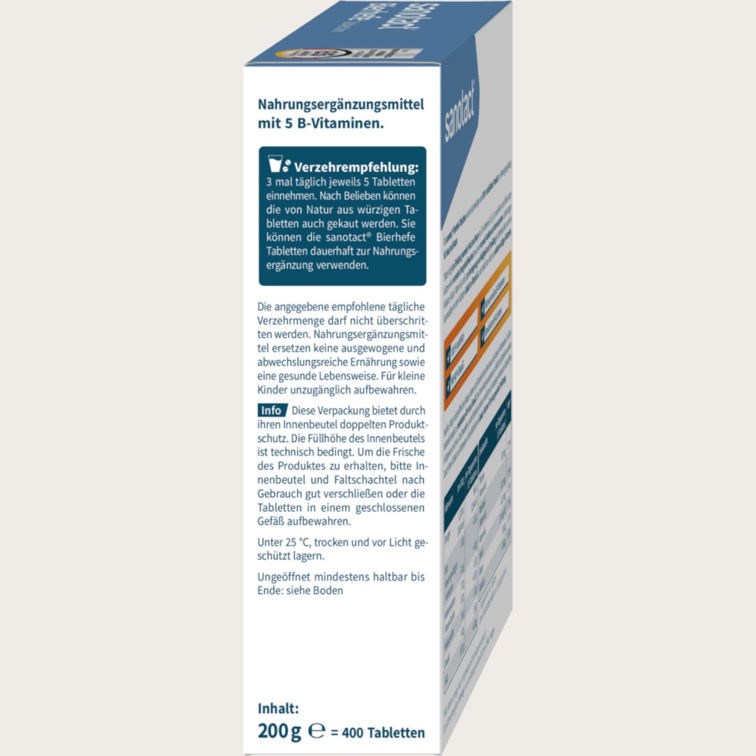Bierhefe Tabletten 400 St. - Kemberly® GmbH