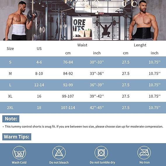 ACTIVE SHAPEWEAR® – Unisex Taillenformer mit starker Kompression - Kemberly® GmbH