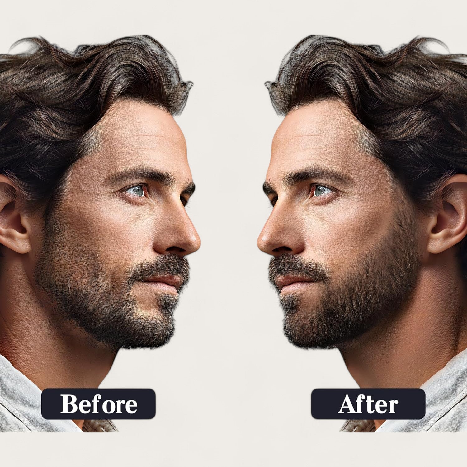 Männer Bart Pflege Kit – Bartfüllstift für einen perfekten, vollen Bart, Beard Filler Penkit - Kemberly® GmbH
