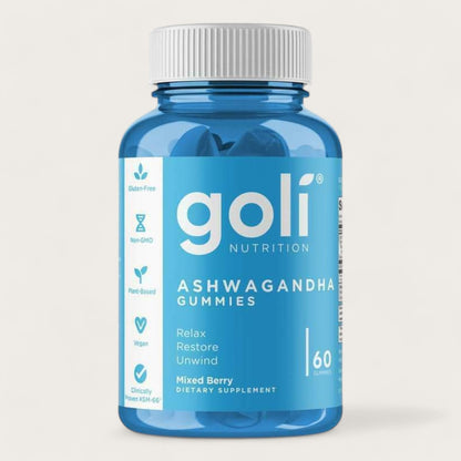 Goli Nutrition Ashwagandha Fruchtgummis - 60 Gummis - Kemberly® GmbH