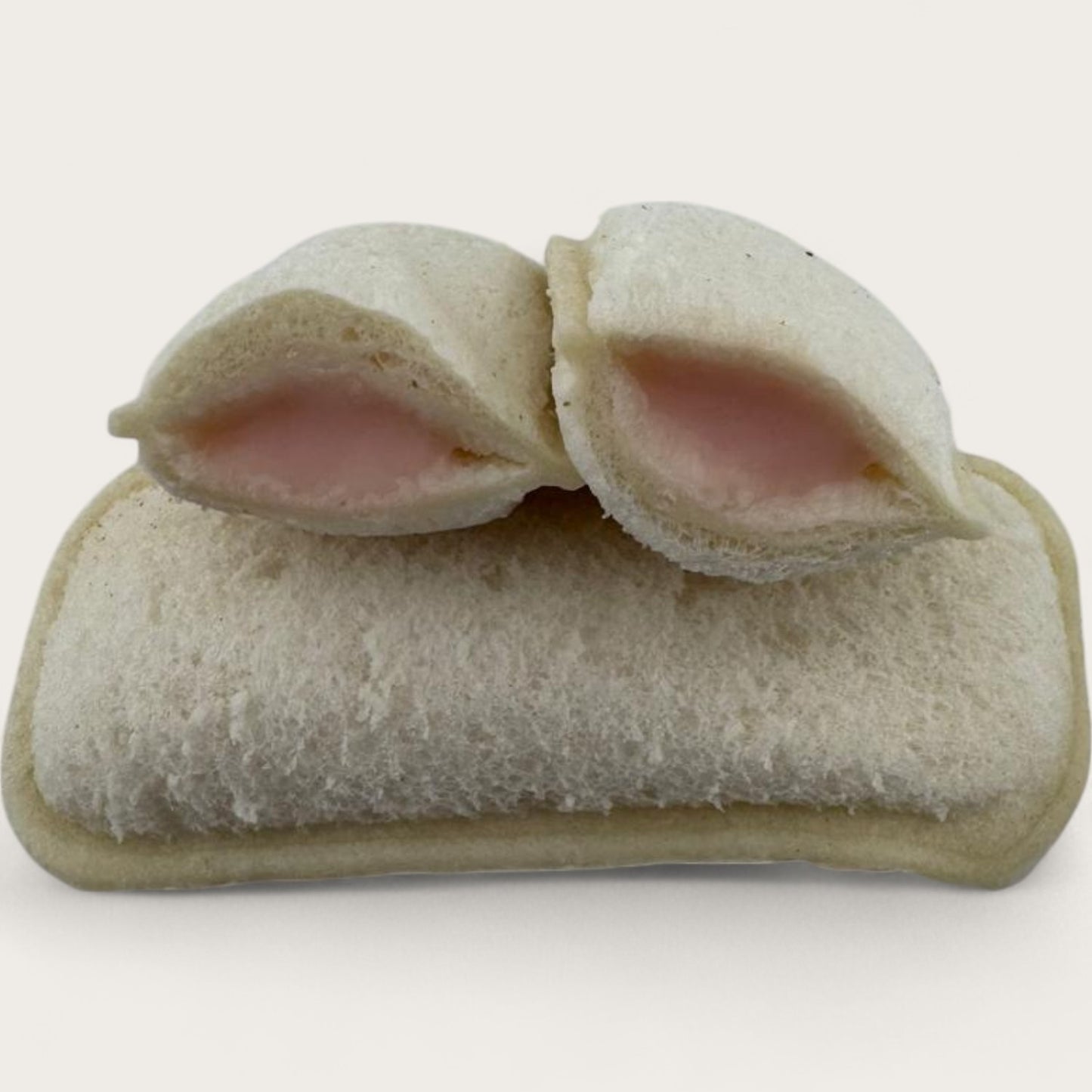 Mini-Erdbeerkuchen (1 Stück, 20 g) – Weicher Kuchen mit fruchtiger Erdbeer-Milch-Füllung