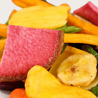Gefriergetrocknetes Obst- und Gemüse-Mix – Knuspriger Genuss - Kemberly® GmbH