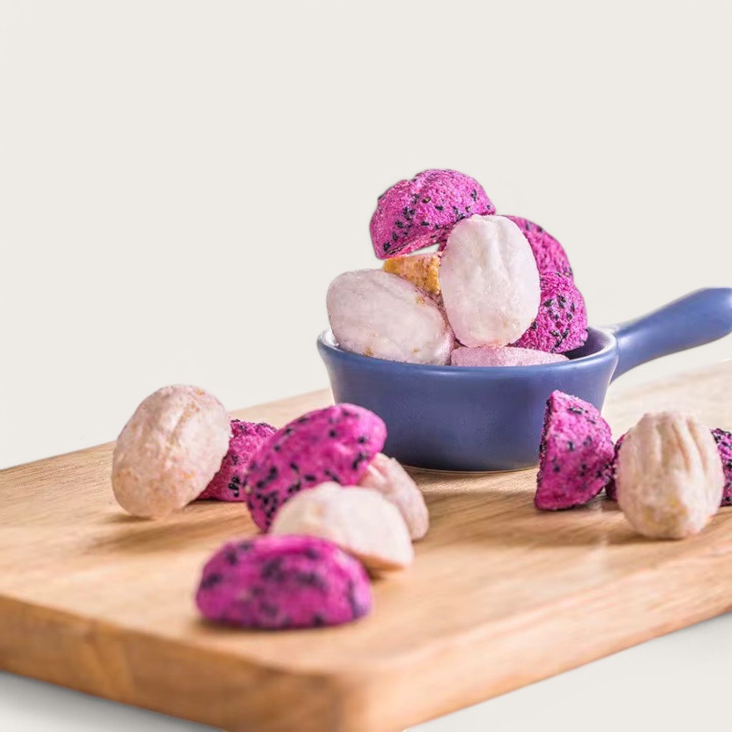 Gefriergetrocknete Eiscreme-Chips mit Kokosgeschmack & Fruchtvarianten – Knusprig, Cremig, Exotisch! - Kemberly® GmbH