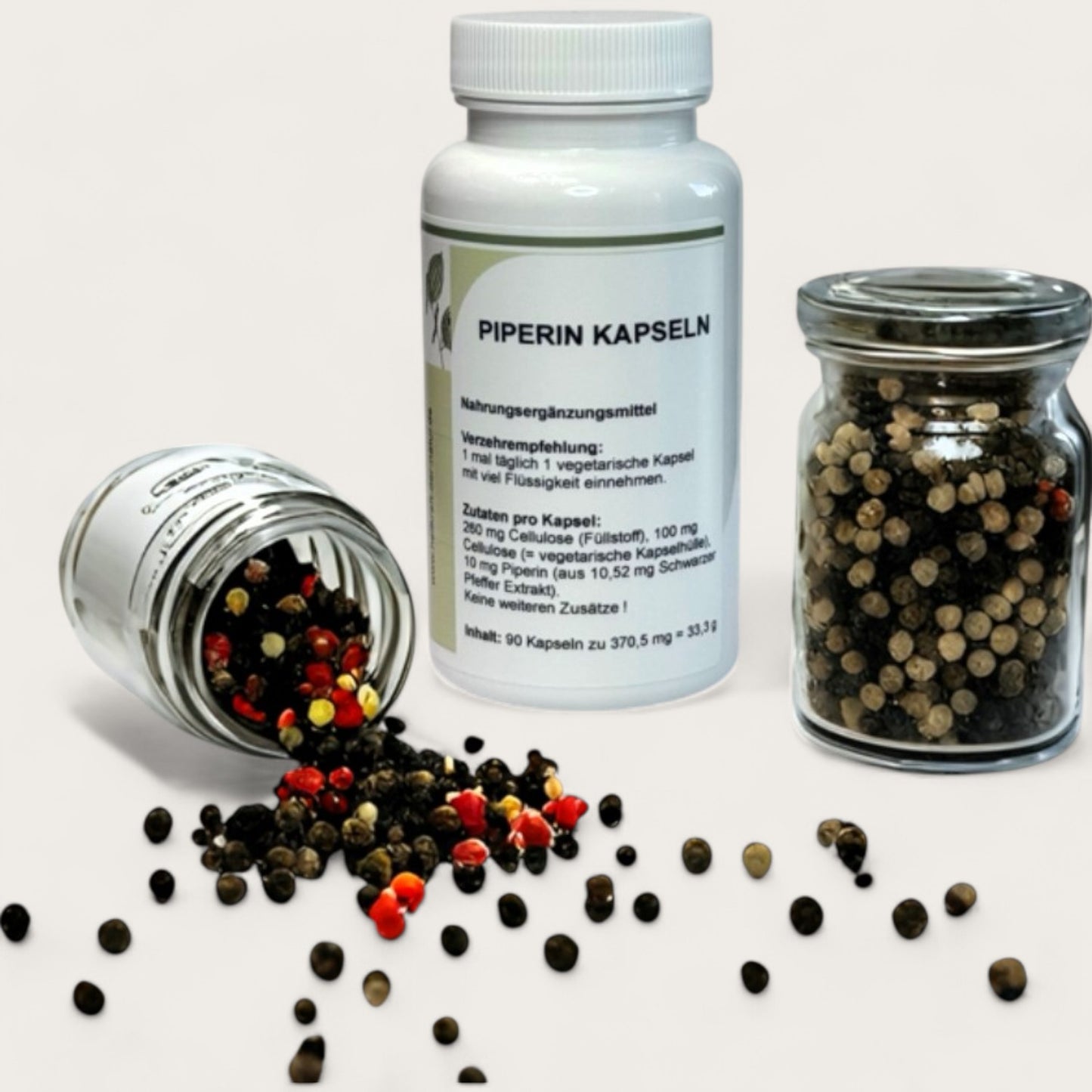 Piperin Kapseln – 90 Kapseln - Kemberly® GmbH