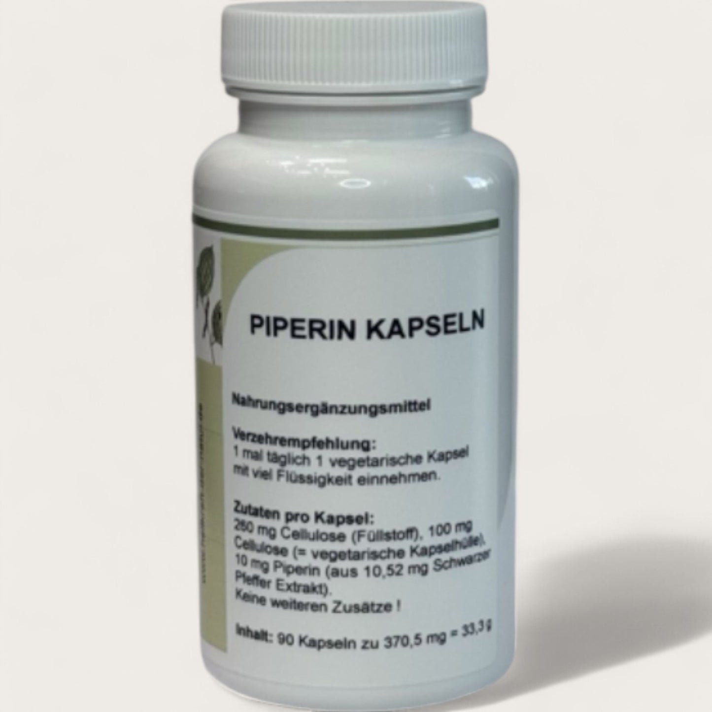 Piperin Kapseln – 90 Kapseln - Kemberly® GmbH