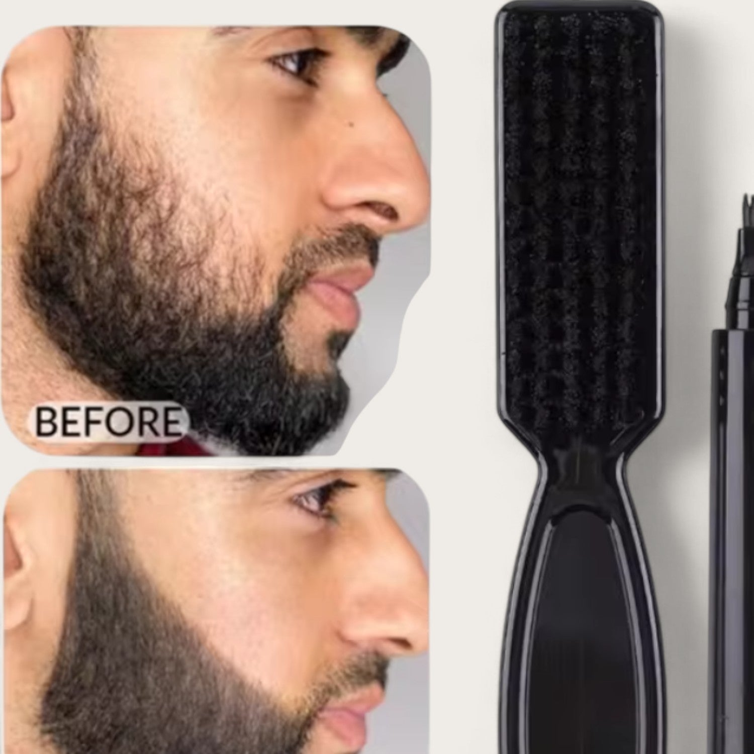 Männer Bart Pflege Kit – Bartfüllstift für einen perfekten, vollen Bart, Beard Filler Penkit - Kemberly® GmbH