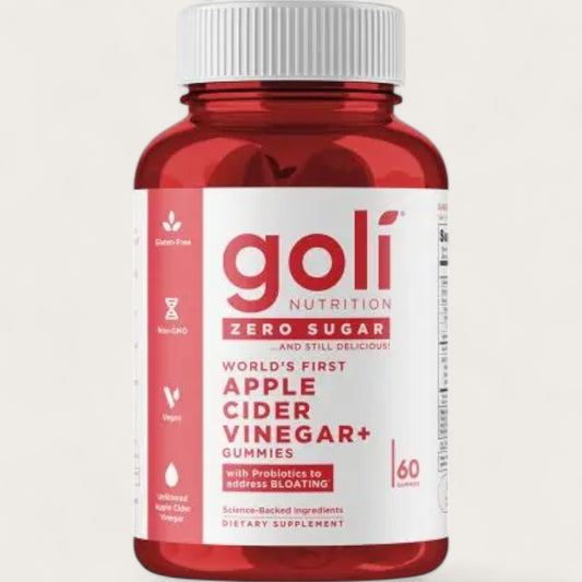 Goli® Apfelessig Gummies Zuckerfrei mit B12 & Probiotika (60 Stk)