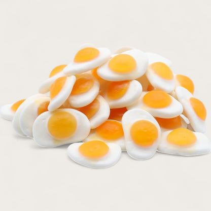 Spiegeleier Fruchtgummi  – Halal, Vanille, gluten- & laktosefrei, 300g - Kemberly® GmbH