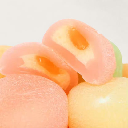 Japanische Mochi Frucht-Reiskuchen Erdbeere, Mango oder Traube