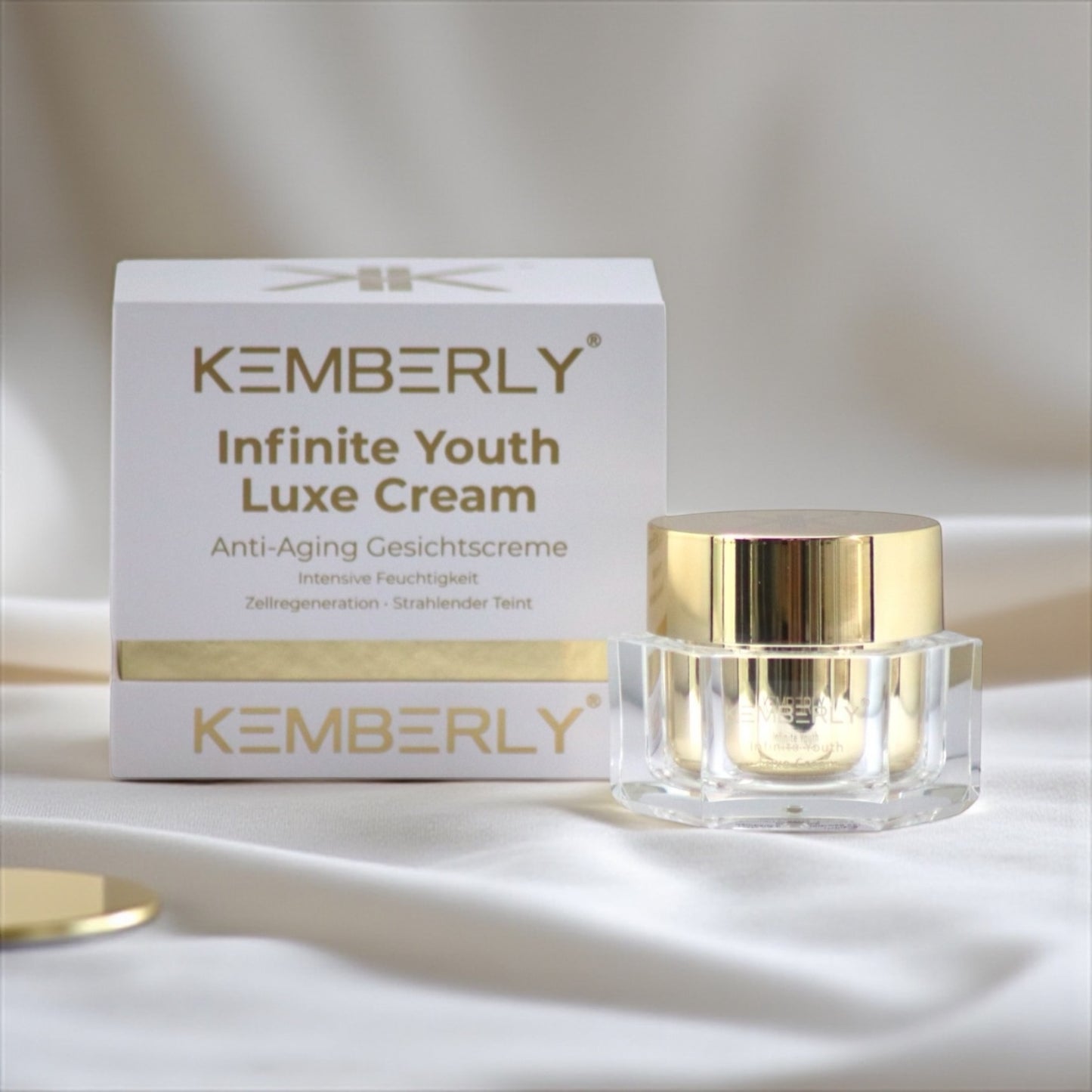 "KEMBERLY Luxe Cream Inhaltsstoffe – Pflanzliche Stammzellen und biomimetisches Kollagen"