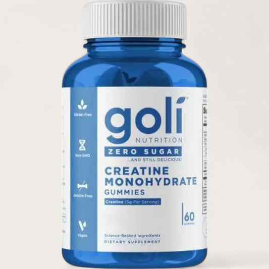 Goli Nutrition® Kreatin Monohydrat – Zero Sugar Gummies (60 Stück) - Kemberly® GmbH