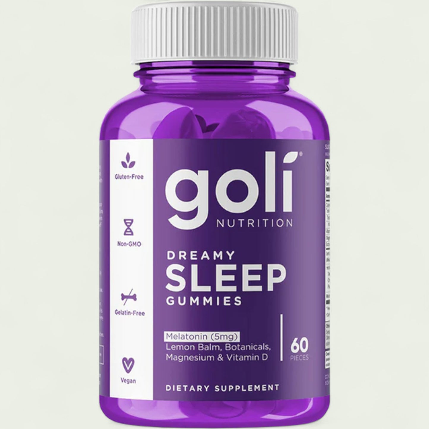 Goli Sleep Gummies | 60 Stück | 5 mg Melatonin