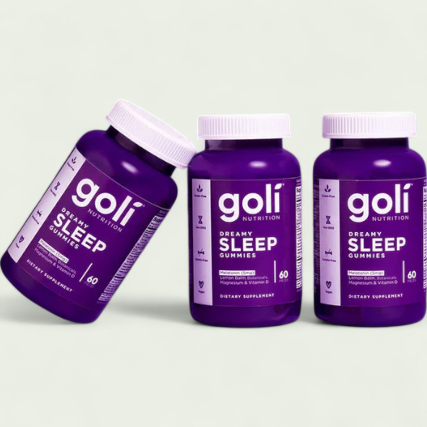 Goli Sleep Gummies | 60 Stück | 5 mg Melatonin