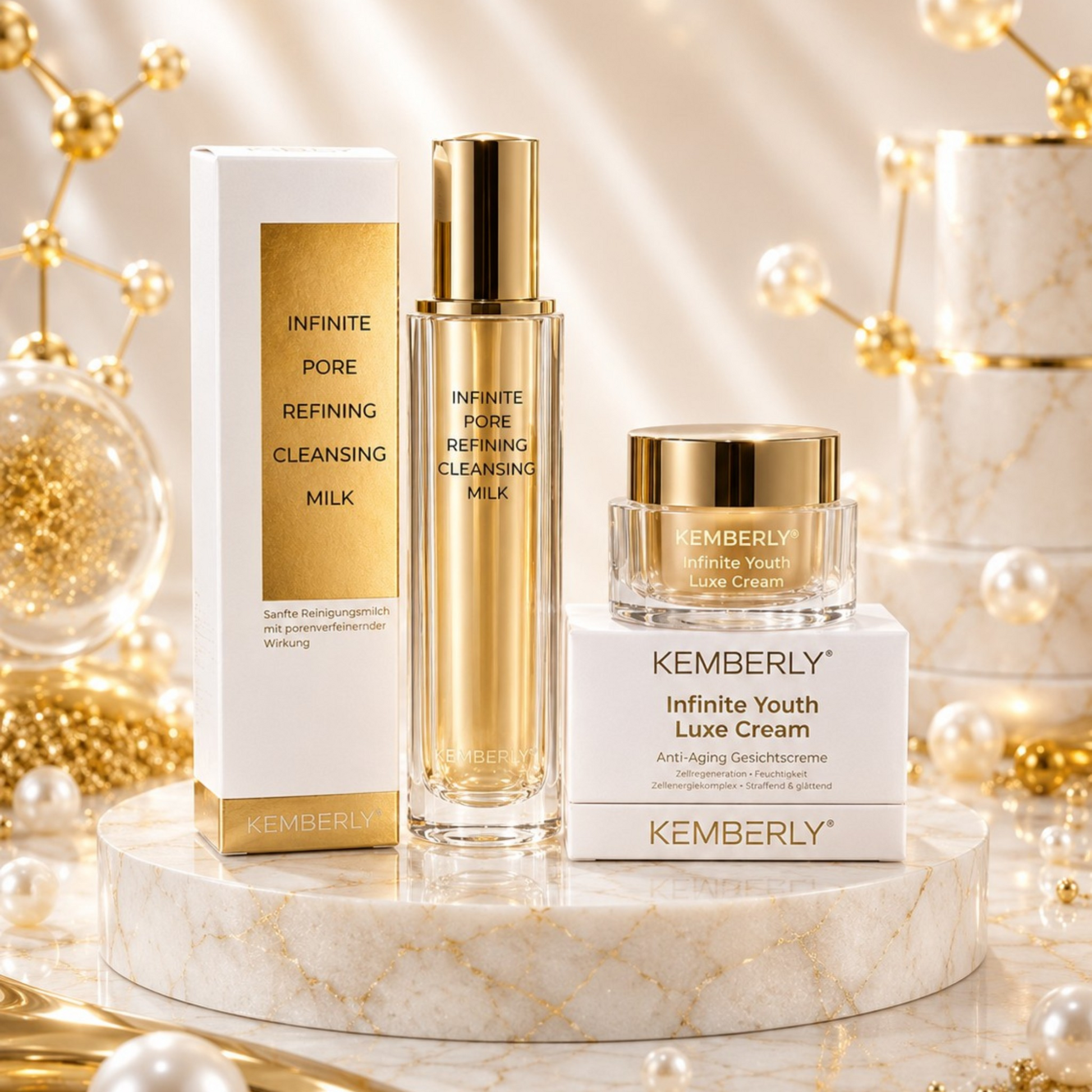 KEMBERLY® Luxury Pore-Refining & Anti-Aging Duo Set - Kemberly® GmbH